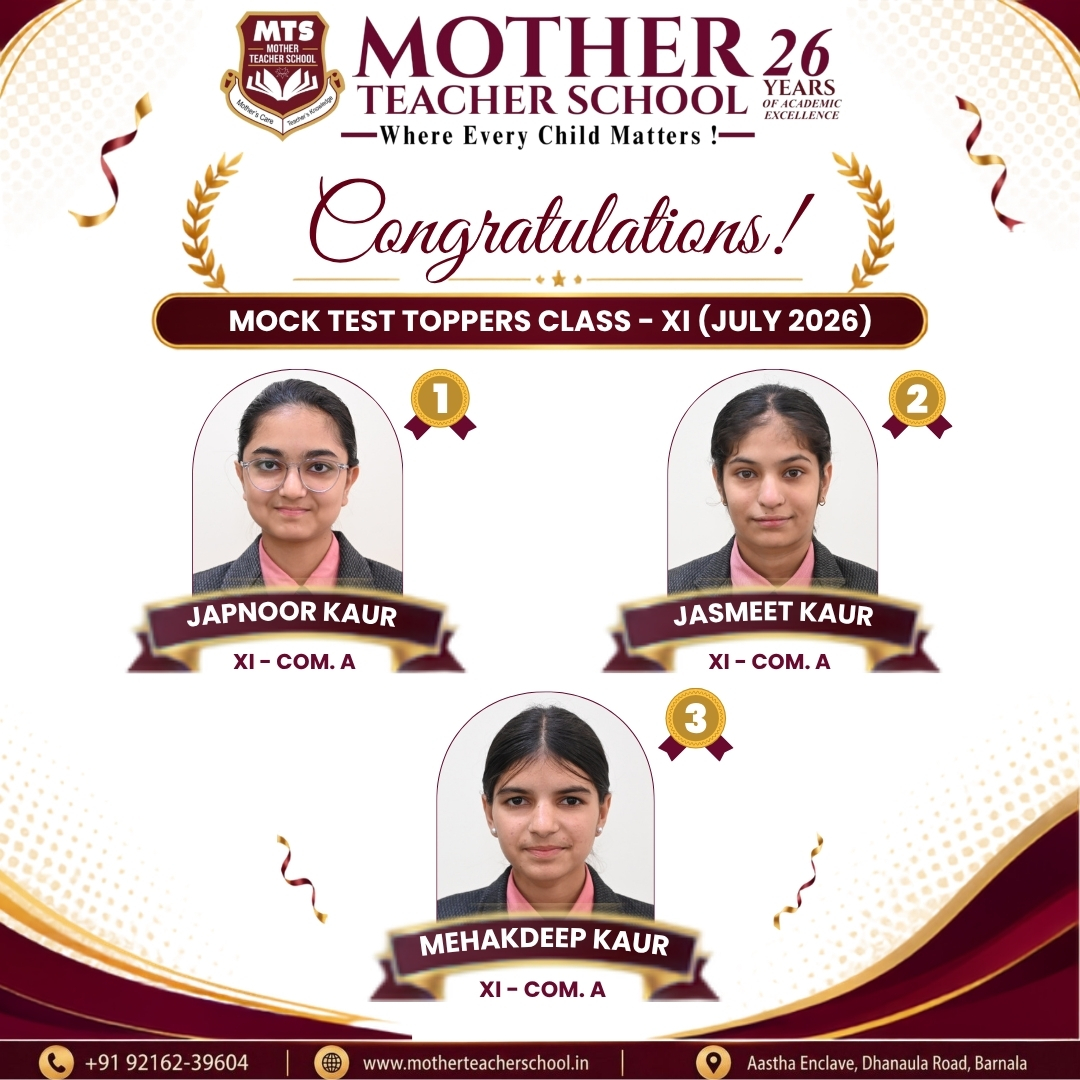 Mother Teacher School Barnala